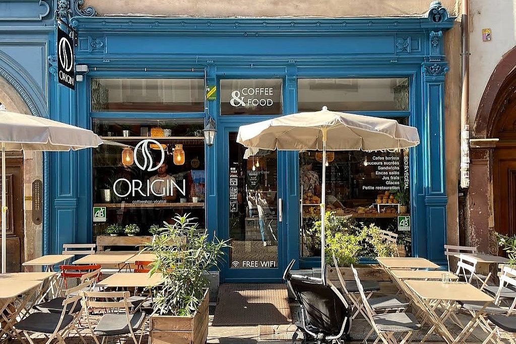 Origin - vegan coffee shop in Strasbourg